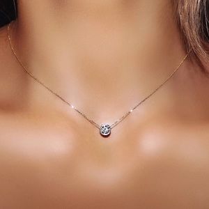 Top quality 18K Gold plated dainty necklace